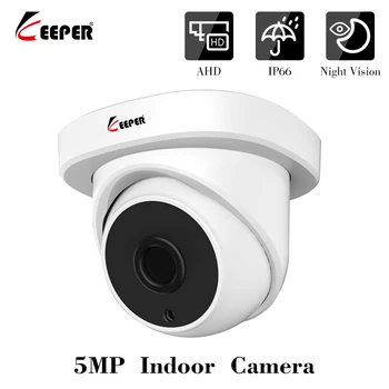 

Keeper H.265 5MP Surveillance IP Camera 2560*1944P Vandalproof IR Night Dome Security Camera motion detection ONVIF PTP Alert
