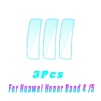 Силиконовый ремешок для huawei Honor Band 4, умный спортивный браслет, ремешок для huawei Honor Band 5 Band 4, стандартная версия пленки - Цвет: Film 3