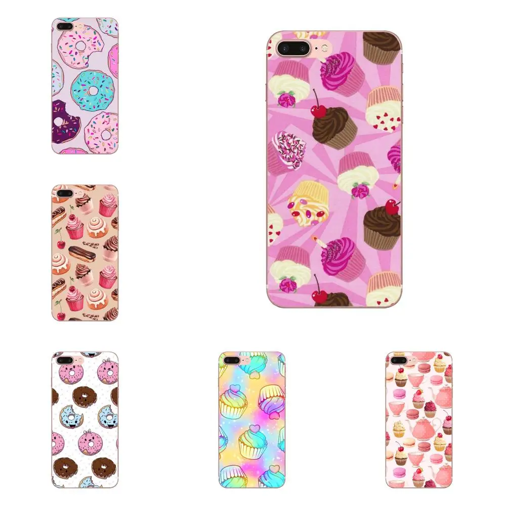 

For Galaxy J1 J2 J3 J330 J4 J5 J6 J7 J730 J8 2015 2016 2017 2018 mini Pro Cell Case Tasty Cup Cake Donuts Dessert Heart