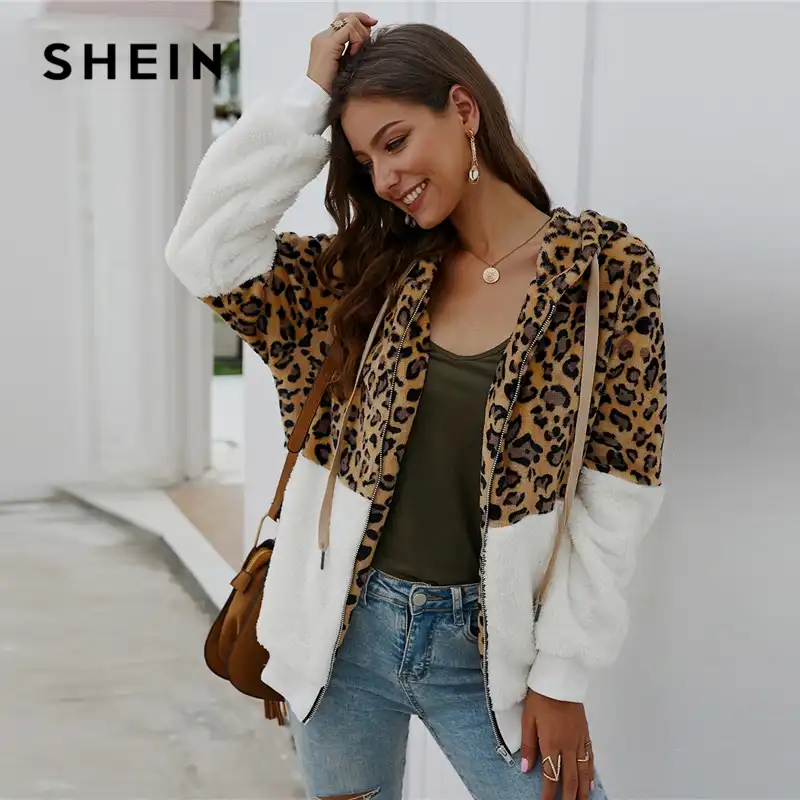 shein teddy jacket