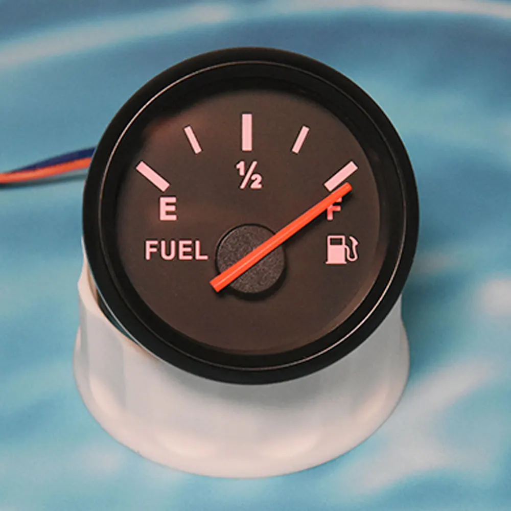 2" 52mm Universal Car Fuel Level Level Gauge Red Led Auto Meter Gasoline  Level Oil Gauge 9-32v For Auto Camper Boat Truck Rv - Fuel Gauges -  AliExpress