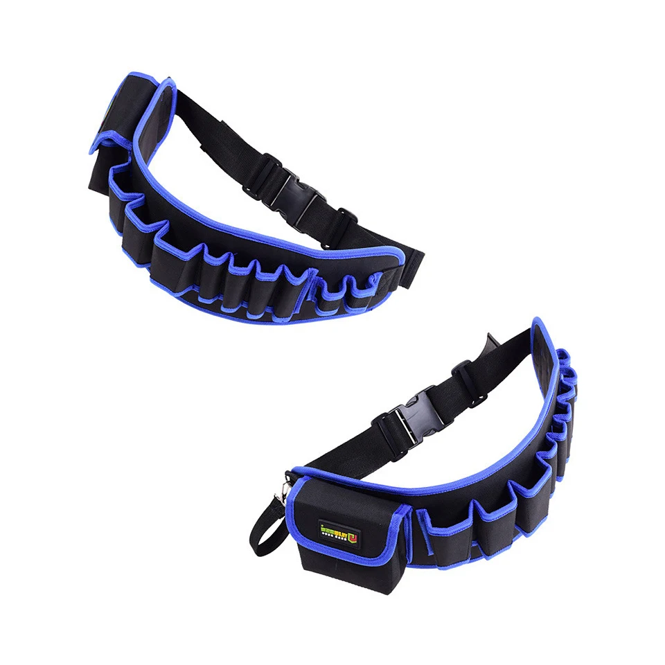 Portable Tool Bag Electrician Waist Tool Bag Belt Pouch Organizer Multi-functional Repair Tools Belt Storage Holder Organizer