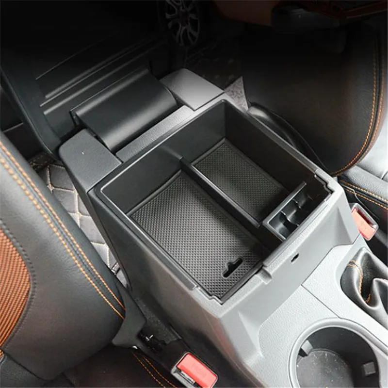 Автомобильный Стайлинг полка для мелочей для Ford RANGER 2011- расширенный держатель для консоли поднос автомобильный Органайзер