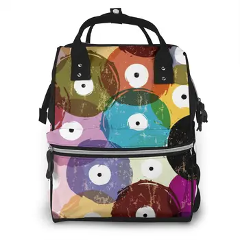 

Abstract Circle Diaper Bag Mummy Maternity Baby Bags Travel Baby Nappy Changing Backpack Women Stroller Organizer