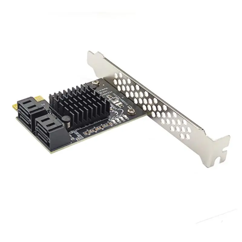 Адаптер SATA PCI-E 2 порта 3 0 на PCIe x1 x16 карта расширения PCI-e PCI Express преобразователь