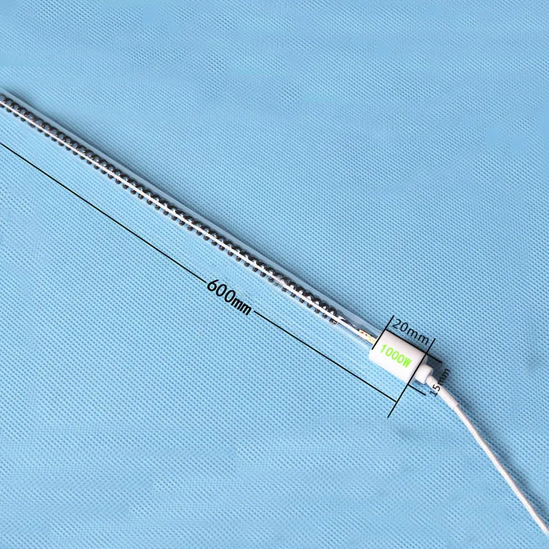carbon fiber electric quartz heating elements for Heaters Far infrared quartz heating tube glass tube heater OD10 12mm quartz heater tube quartz infrared heater