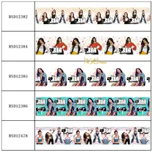 HSDCraft, 22 мм, 25 мм, 38 мм, 50 мм, 75 мм, красивая девушка, серия, принт на заказ, hsd-дизайн, HT Grosgrain ленты, 10 ярдов/рулон