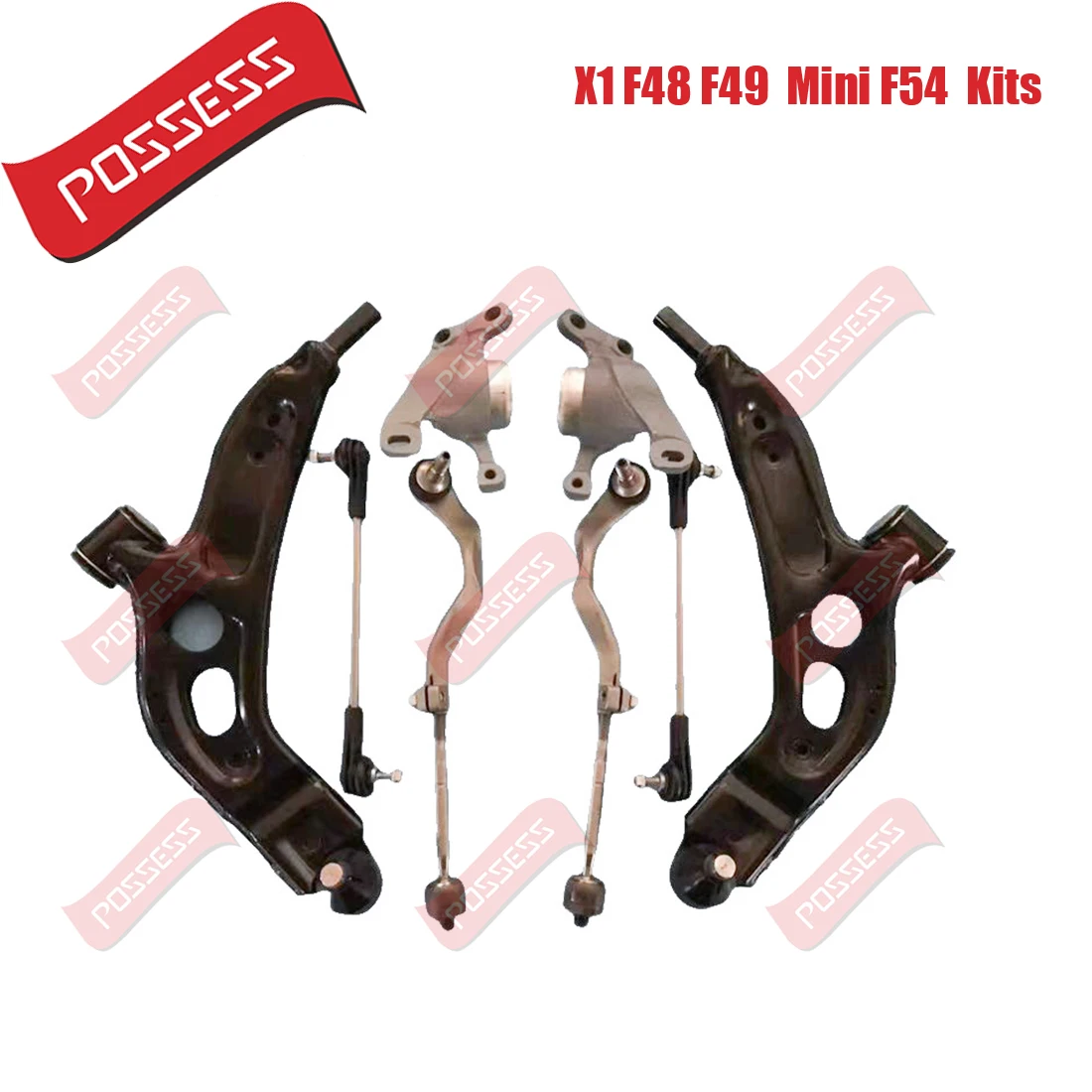Control Arm Bushings Kit Pair Front Lower Suspension Control Arm Bushing For BMW X1 X2 1 2 Series F48 F49 F40 F44 F45 F46 F39 Mini F54 F60 F55 F56 F57