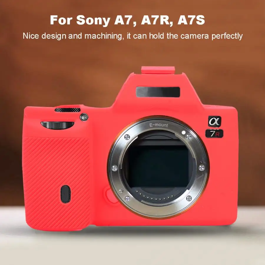 Силиконовая кожа брони чехол защитный чехол для sony Alpha A7S A7 III/A7R III/A7M3 A7RM3/A9 Digital только для цифровой камеры