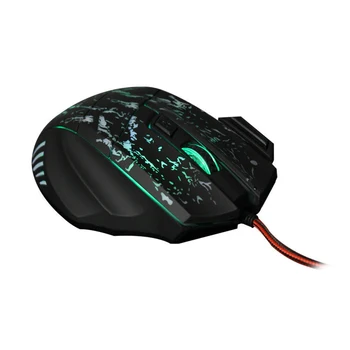 

7 Buttons Colorful LED Optical Professional USB 3200DPI Wired Mouse Ergonomic Gamer Computer Mice for Computer Laptop Desktop PC