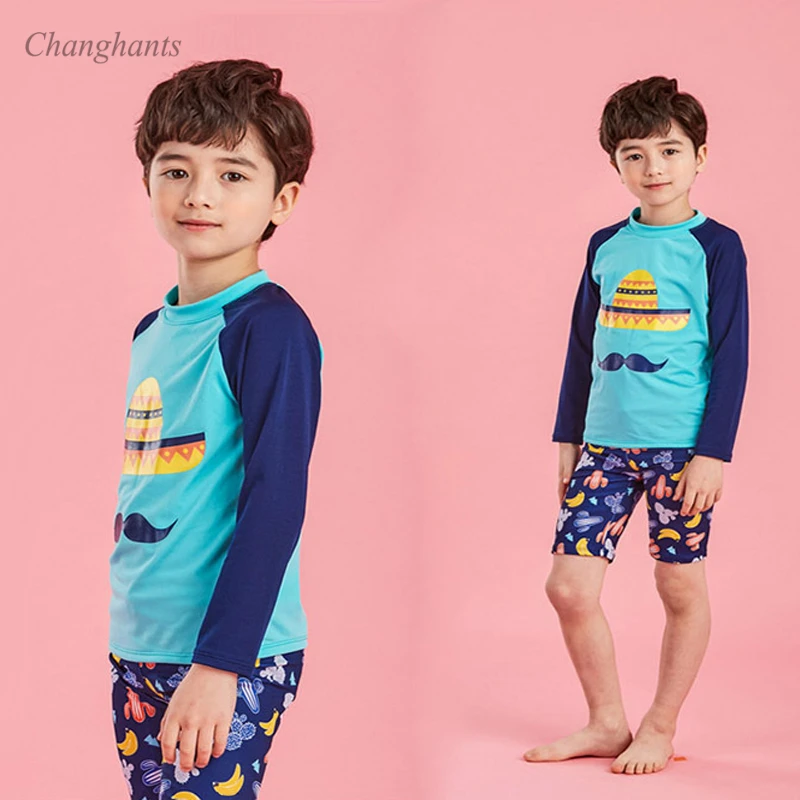 boy rash guard swimwear
