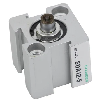 

1 PCS Small Thin cylinder FOR AirTAC type SDA12 series Mini pneumatic standard cylinder