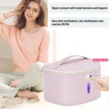 

Portable Uv Steriliser Bag Waterproof Uv Travel Sterilization Bag For Baby Bottle/underwear/toothbrush/beauty Tools/jewelry