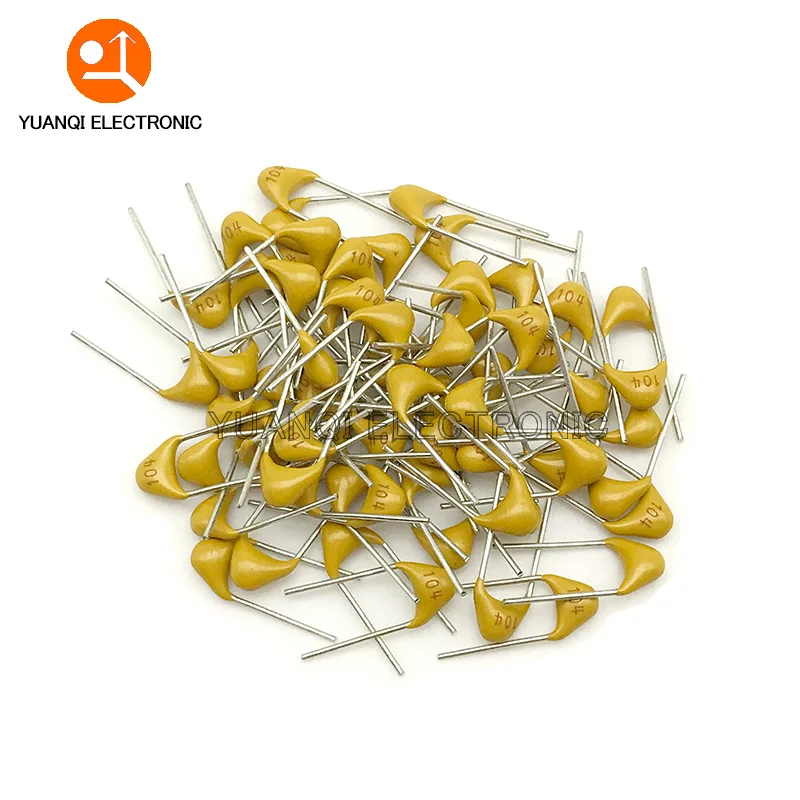 100pcs 50V Multilayer ceramic capacitor P=5.08mm 100pF 150pF 220pF 270pF 330pF 390pF 470pF 560pF 680pF 1nF 1.5nF | Электронные