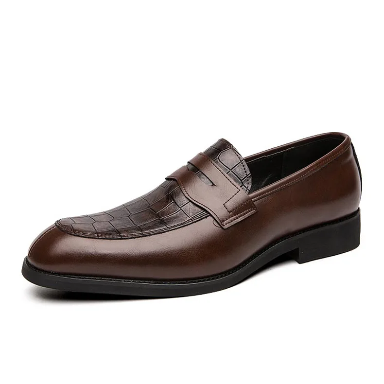 Fashion Pointed Toe Dress Shoes for Men Leopard Loafers Leather Shoes Male Slip On Formal Party Marriage Wedding Club Shoes Fashion Pointed Toe Dress Shoes for Men Leopard Loafers Leather Shoes Male Slip On Formal Party Marriage Wedding Club Shoes