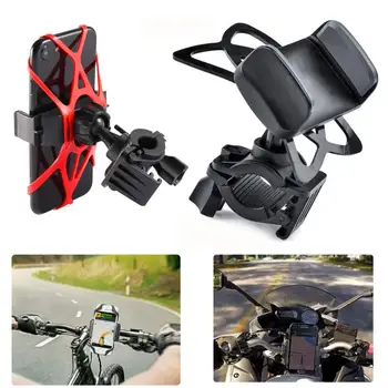 

Bicycle Phone Holder For iPhone Samsung Universal Mobile Cell Phone Holder Bike Handlebar Clip Stand GPS Mount Bracket