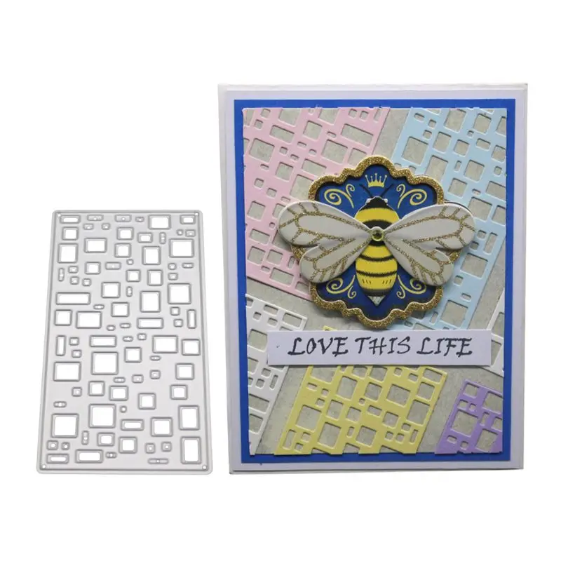 

1 pc Irregular Pattern Metal Cutting Dies Stencil Scrapbooking DIY Album Stamp Paper Card Decorations