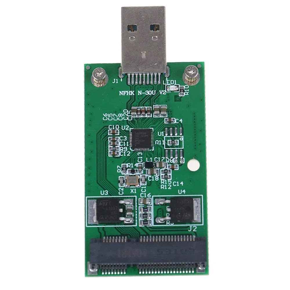 mSATA SSD to USB 3.0 Adapter - Portable Flash External Hard Drive Converter for 50mm PCIe Solid State Drives Description Image.This Product Can Be Found With The Tag Names Computer Cables Connecting, Computer Peripherals, PC Hardware Cables Adapters, Ssd adapter