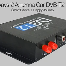 Allways автомобильный DVB-T/Автомобильный DVB-T2 цифровой ТВ-приемник два тюнера и две антенны USB/HDMI/HD ТВ-тюнер Mpeg4 высокая скорость 80 км~ 150 км