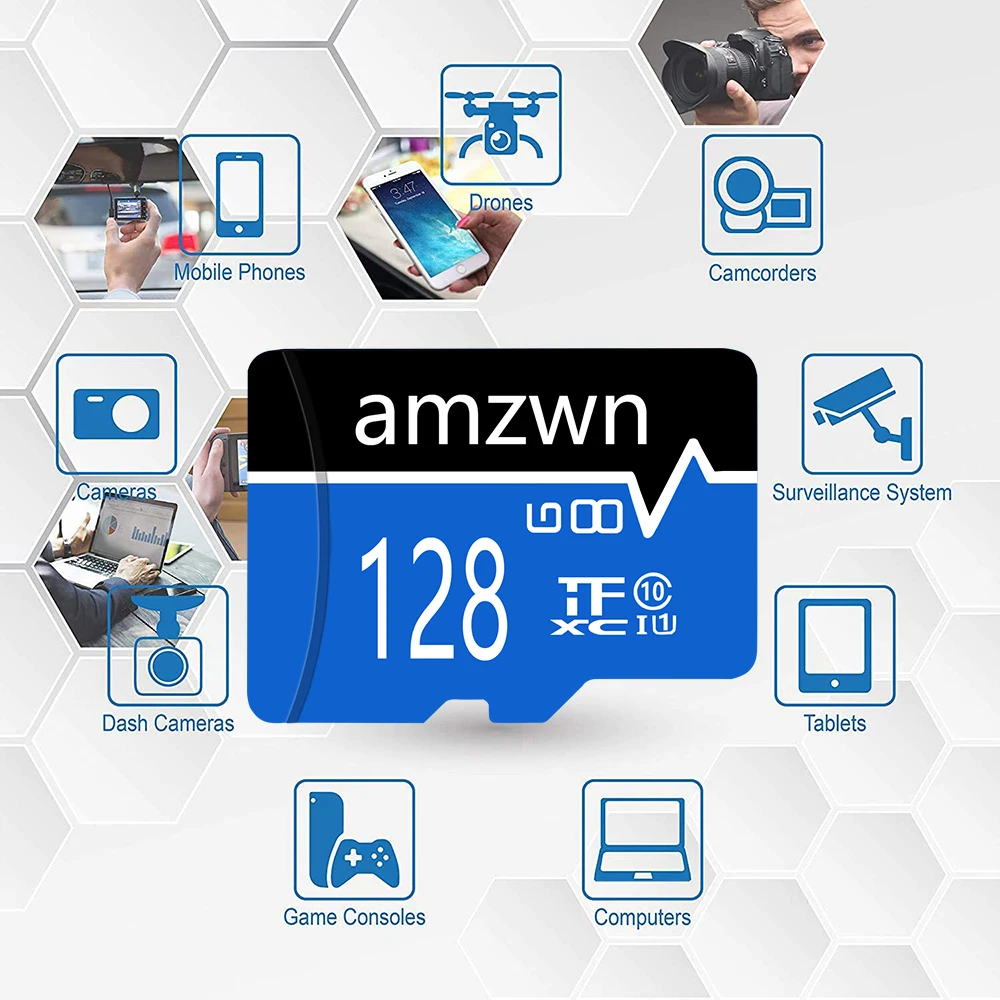 Micro SD карта памяти класс 10 16 ГБ 32 64 128 |
