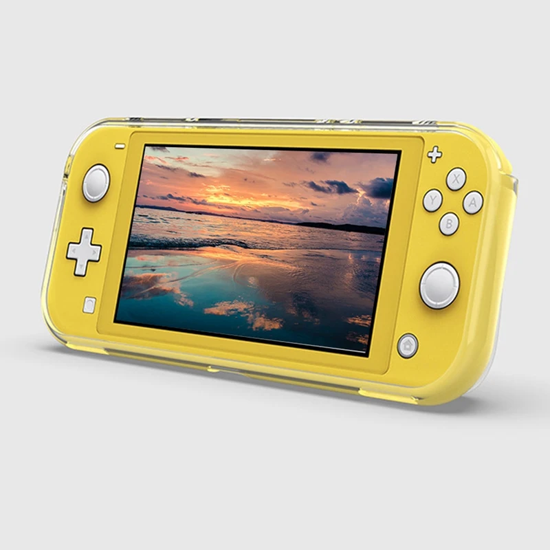 Стиль nintendo Switch Lite защитный чехол прозрачный Кристальный ударопрочный антиколлизионный аллинон ТПУ мягкий теплый чехол