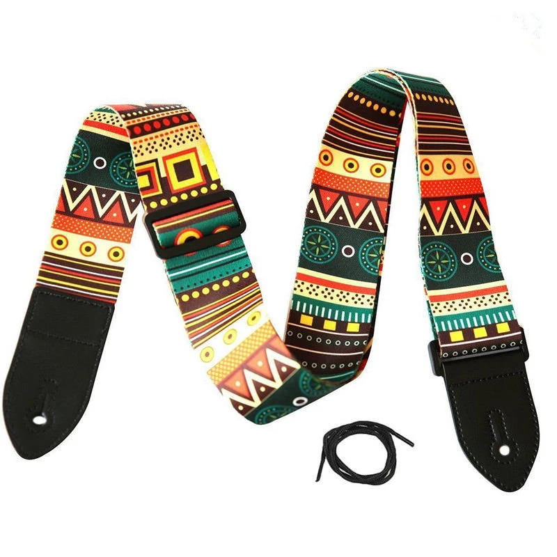 Гитарный ремешок из полиэфирного волокна вокальный концертный для укулеле