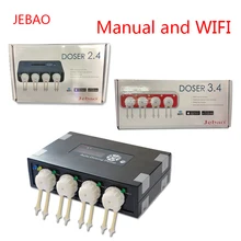 JEBAO/JECOD nowe WIFI DOSER3.4 2.4 DP2 DP3 DP4 DP-2 DP-3 DP-4 automatyczna pompa dozująca-automatyczne dozownik dla Marine rafa akwarium