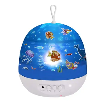 

Creative Children's Gifts Starlight Portable Usb Battery Eight Modes Led Romantic Dream Revolving Nightlight