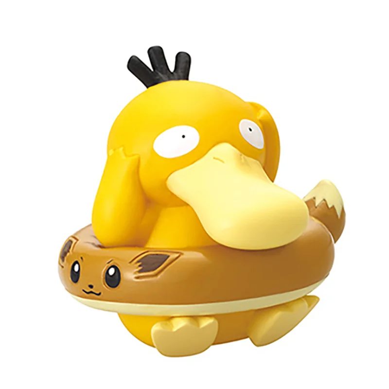 6 шт./компл. веер косплея Пикачу Eevee Kong Idiot Psyduck коллекция украшение фигурка капсула