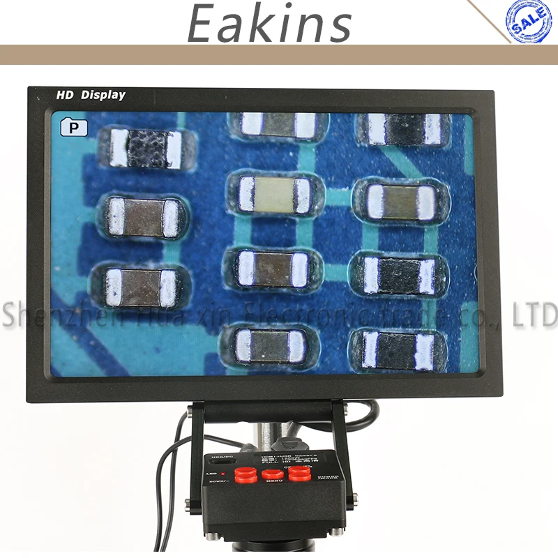 16MP 1080P 60/FPS 1/3 дюйма CMOS цветной HDMI C-Mount промышленный видео микроскоп камера + 10 &quotHD