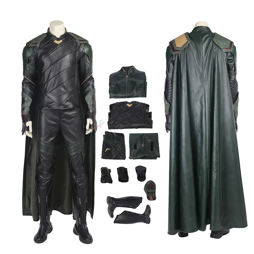 

Loki Costume Thor Ragnarok / Thor 3 Cosplay Deluxe Outfit Man Full Set