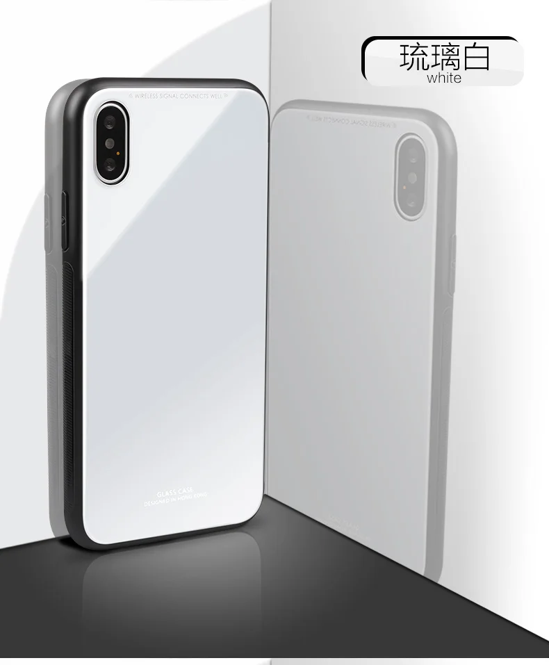 Sinzean, 50 шт в наборе, Однотонная одежда Стекло чехол для телефона для IPHONE 11Pro MAX гладкая Стекло телефон оболочки для IPHONE XS MAX/XR/678 Plus/6 S Plus чехол