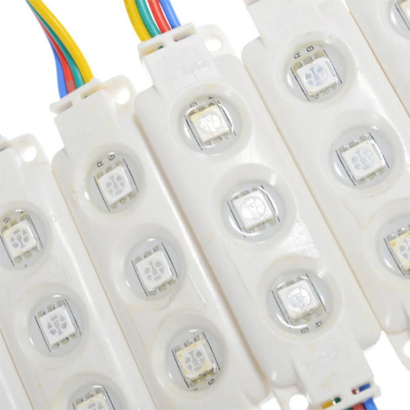 20 шт. SMD5050 RGB 60 Светодиодный модуль полоса светильник водонепроницаемый бар лампа