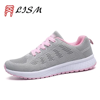 

Mesh Casual Wild Lightweight Running Shoes Non-slip Soft Bottom Women Sneakers Comfortable Sports Outdoor Shoes Female Students
