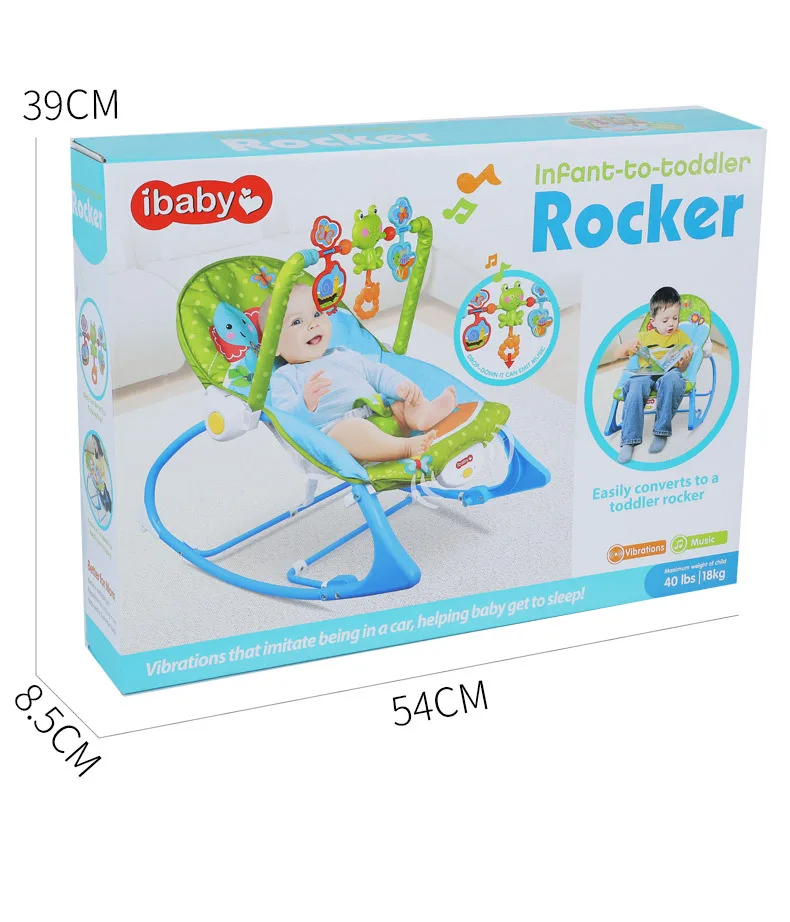 Baby to Sleep Pacify Chair Baby Atomize Music Rocking Chair with Educational Toys Leisure Chair
