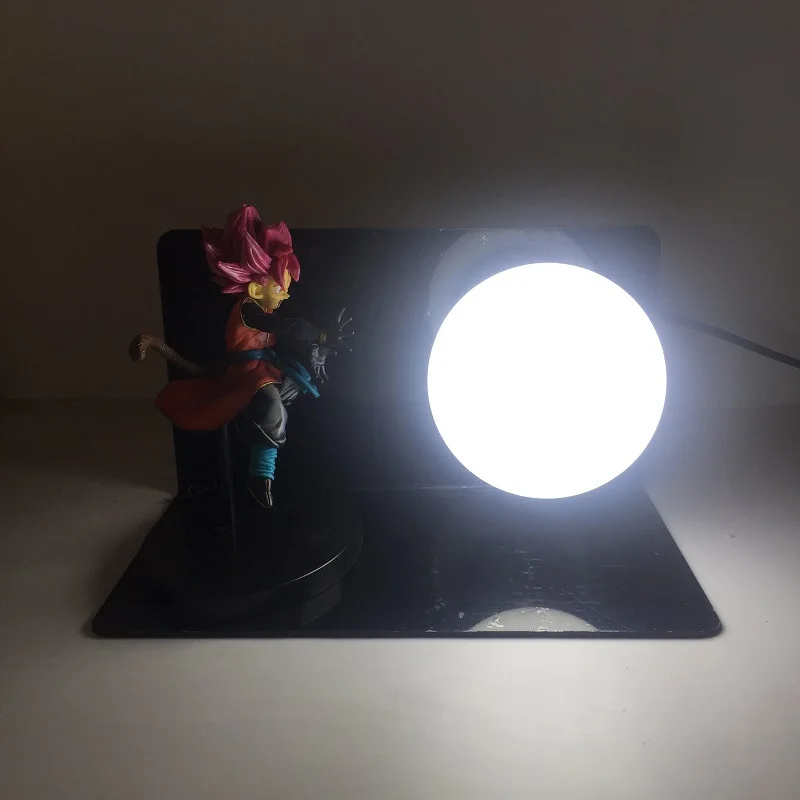 Аниме Dragon Ball Sun Wukong Garage Kit Креативный светодиодный светильник Настольная лампа для защиты глаз светящаяся игрушка креативный Сияющий