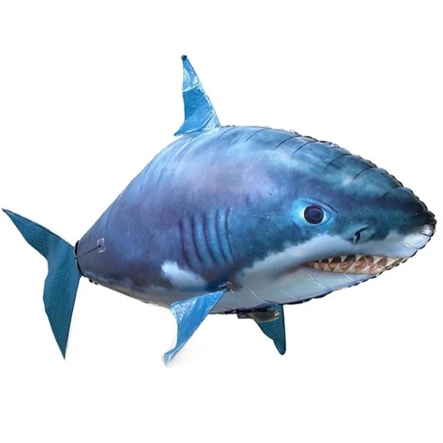 Air Swimming Remote Control Shark Fish Flying RC Shark Toys Fly Air Balloons Remote Control Shark Party Decoration Toy Gifts