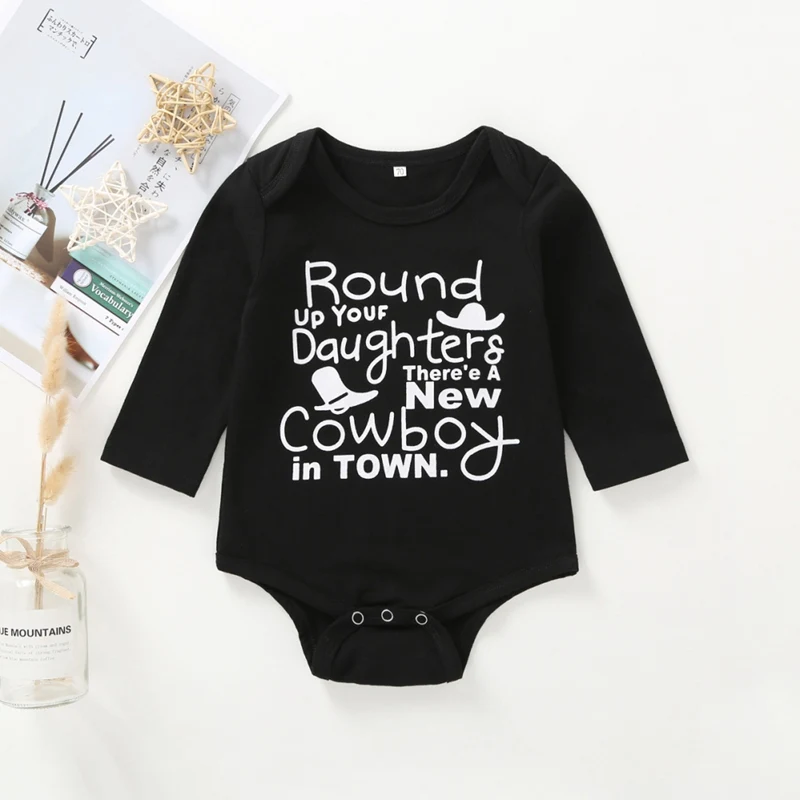 Комплекты одежды с длинными рукавами для новорожденных девочек, модные боди с надписью для малышей, Топы+ штаны+ шапочка+ повязка на голову, 4 предмета, одежда для маленьких девочек