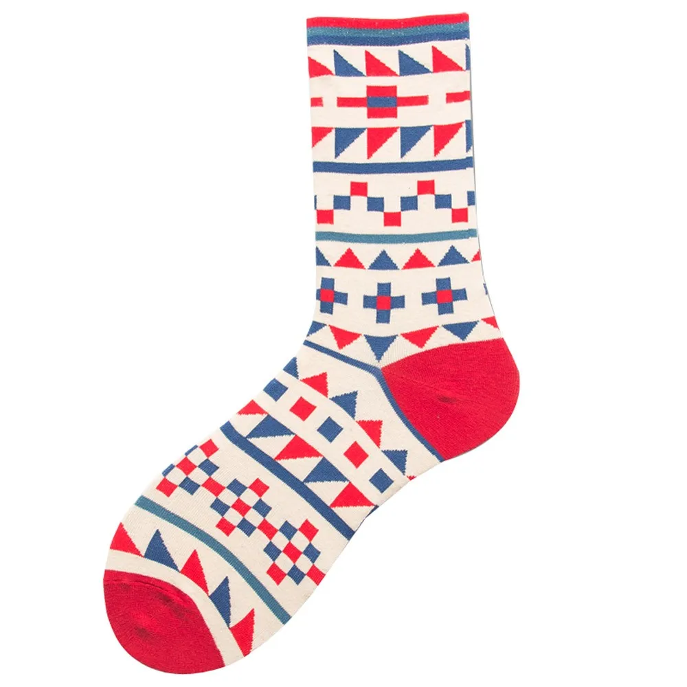 

2019 New sock Couple cotton socks Pattern Long Tube Stockings Fancy stockings Casual Unicorn Bee Flamingo Fashion Socks Gifts9.4