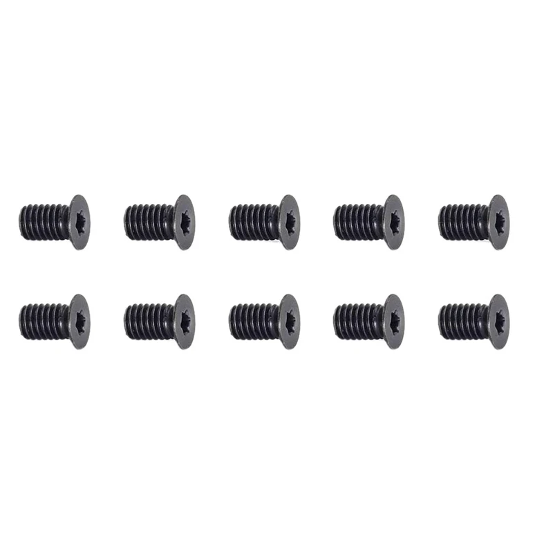 14mm Square Straight Carbide Cutter Insert 10Pcs With 10Pcs M610mm Screws For Wood Working Spiral/Helical Planer Cutter wood lathe tool