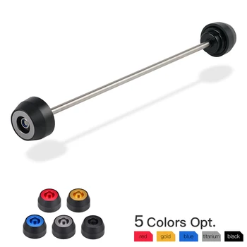 

Rear Axle Sliders 6061-T6 Aluminum Nylon Black Gold Blue Titanium Red for Yamaha MT09 FZ09 MT-09 SP