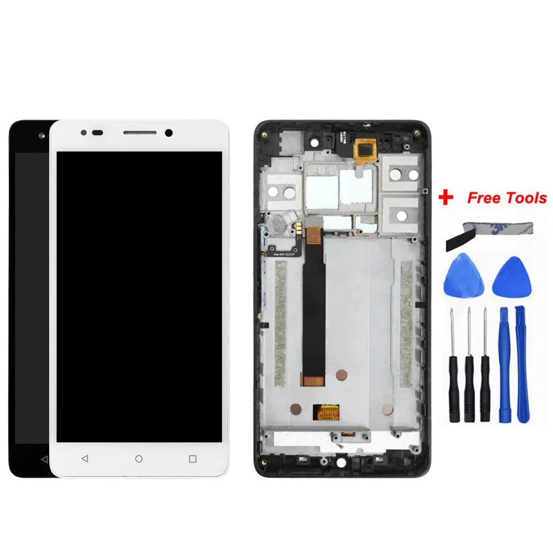 

For BQ Aquaris M5.5/BQ Aquaris M2017 LCD Display+Touch Screen Digitizer Assembly With Frame For BQ Original LCD Screen+Tools