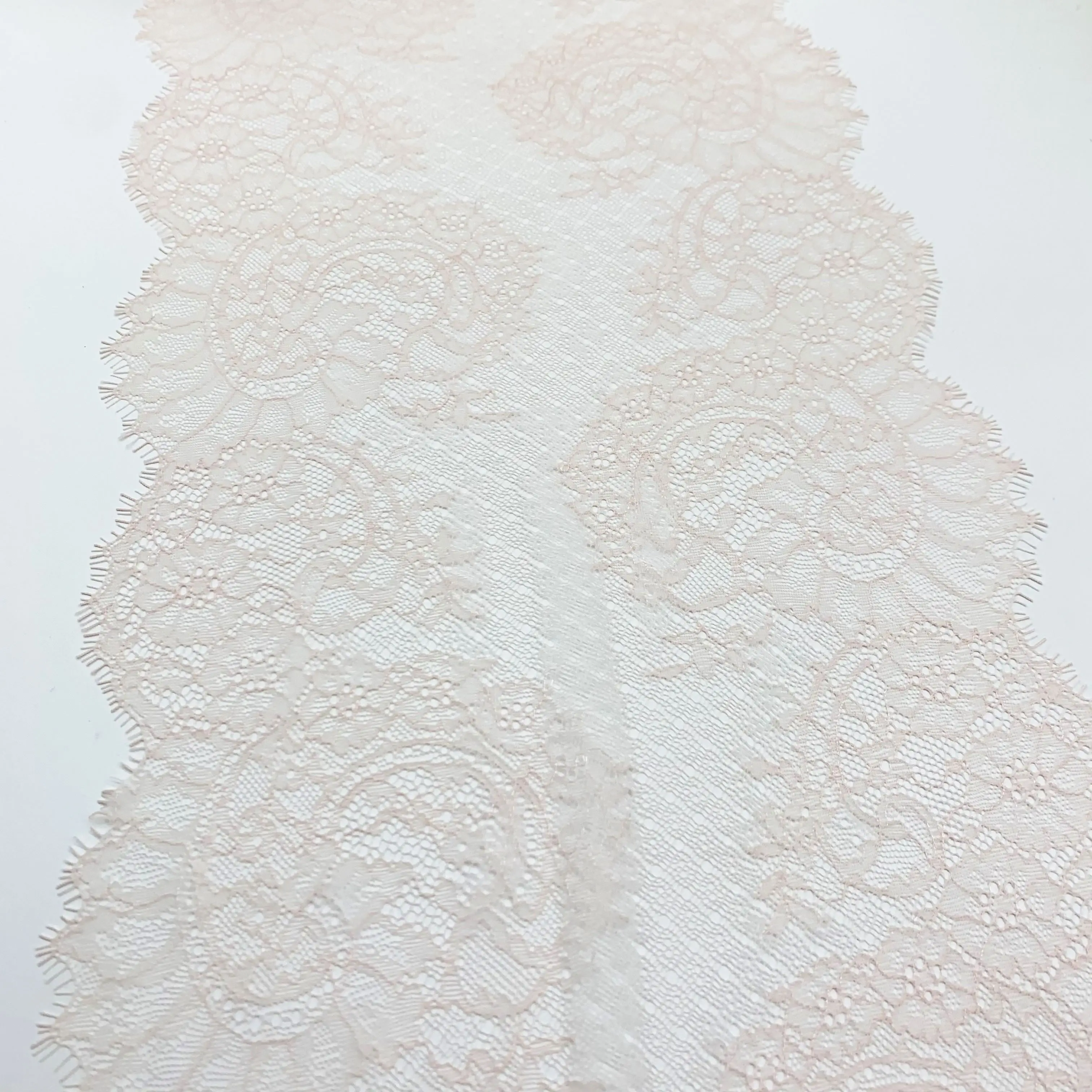 3 M/lot 1.50M/pc Width 27.50-32.50cm 13 color Eyelash Lace Trim Foil No-Elastic Shimmer Glitter Trimming 4