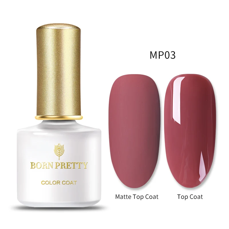 BP-MP03 BORN PRETTY, 60 цветов, Матовый УФ-гель для ногтей, 6 мл, чистый цвет для ногтей, матовое верхнее покрытие, впитывается, Гель-лак для ногтей, маникюрный лак - Цвет: BP-MP03