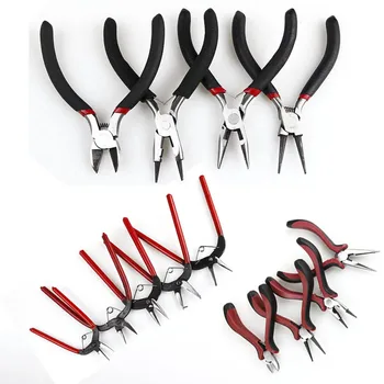 

Hardened Steel Jewelry Pliers Tool Equipment for Diy Jewelry Making End Wire Chain Cutting Handcraft Beading Work Repair Tools