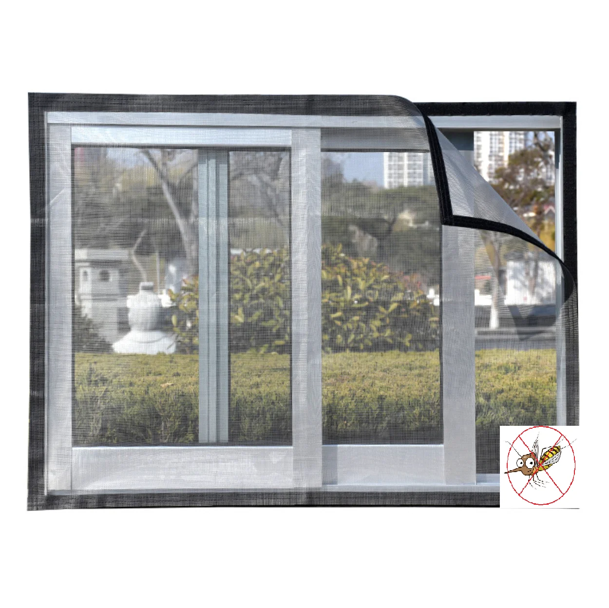 Mosquito Net For Door Window With Bug Screen Mesh Anti Bugs