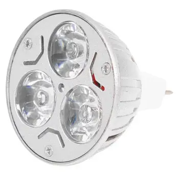

Promotion! G5.3 12/24V 3*1W 300LM Warm White Light 3 LED Bulb
