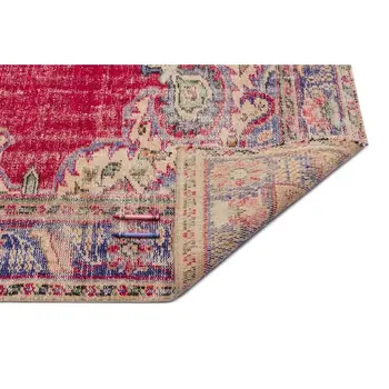 

Handmade Natural Vintage Turkish Area Rug 184x261 Cm-6'0''X8'7''