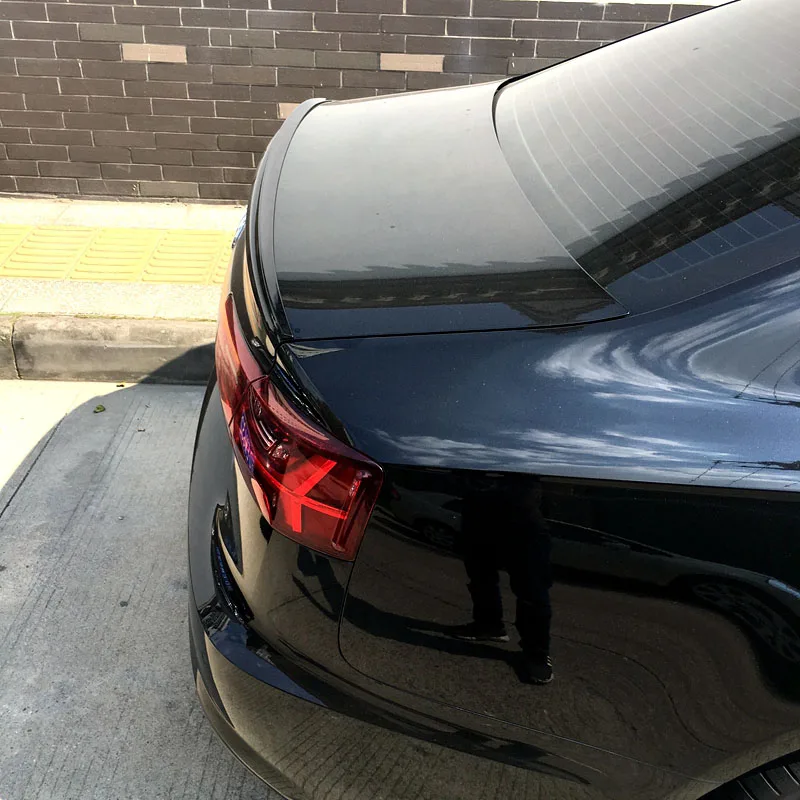 

For Audi A6 C7 2012 2013 2014 2015 2016 2017 2018 ABS Primer Color Exterior Rear Spoiler Tail Trunk Boot Wing Decoration