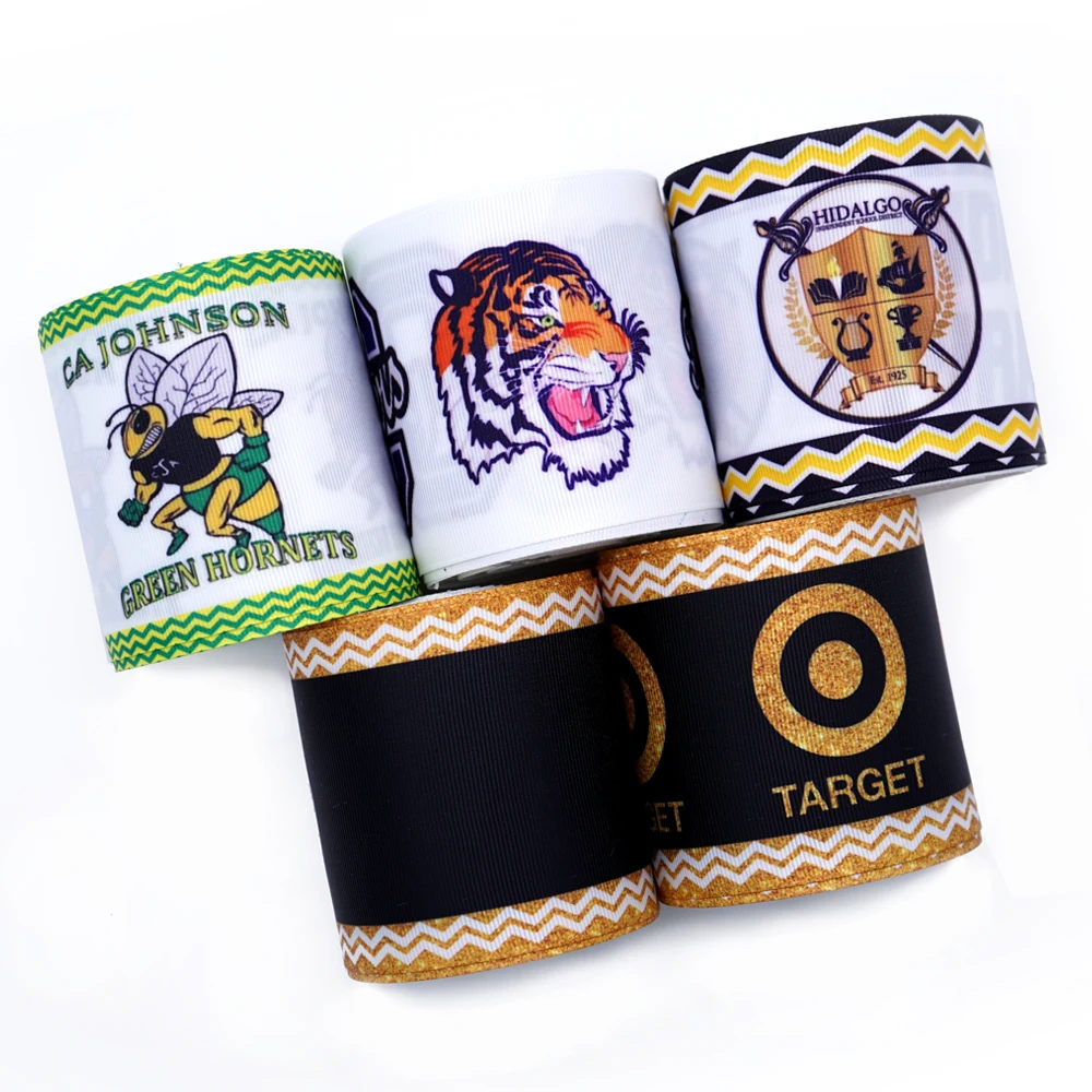 

Free shipping 2019 new arrival ribbons Hair Accessories ribbon 10 yards printed grosgrain ribbons 31633